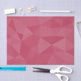 Papel De Seda Padrão de malha geométrica rosa claro