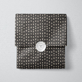 Papel De Seda Padrão de Mancha de Tinta a Carvão