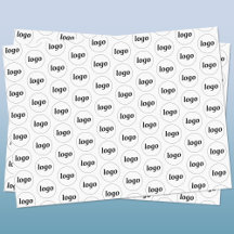 Padrão de Marca de Negócios de Logotipo Simples