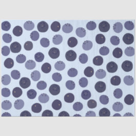 Papel De Seda Padrão de mirtilo