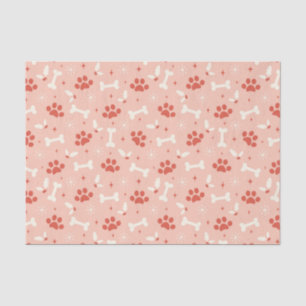 Papel De Seda Padrão de Natal para patas e ossos de Natal