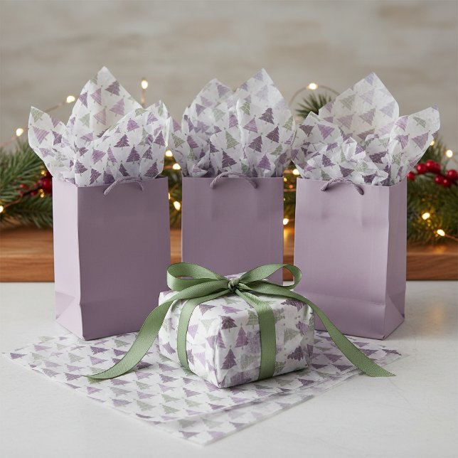Papel De Seda Padrão de Natal Roxo Verde#24 ID1009 (Criador carregado)