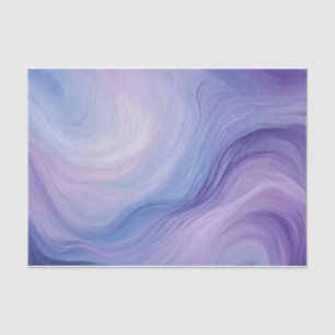 Papel De Seda Padrão de onda Abstrato de gradiente azul, roxo