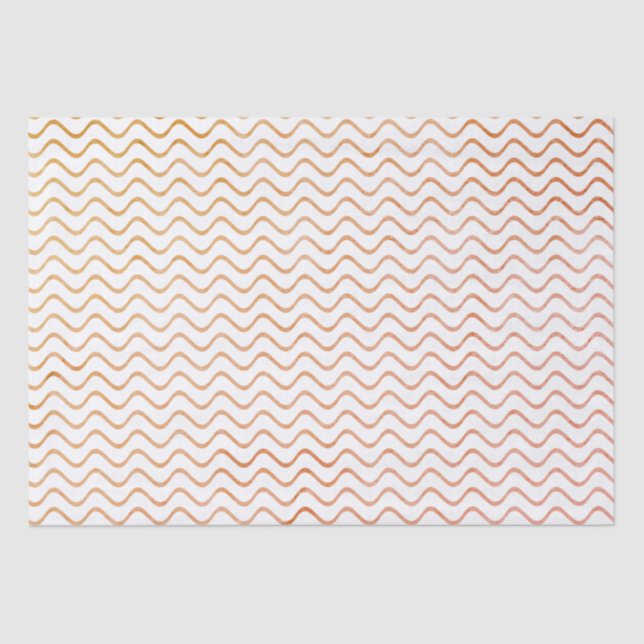 Papel De Seda Padrão de onda texturizado (Frente )