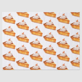 Papel De Seda Padrão de Pizza de Bomba de Watercolor Boho