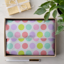 Padrão de Pontos Cute Soft Pastel