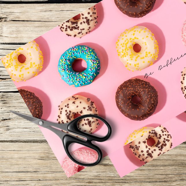 Papel De Seda Padrão de rosquinha, ser diferente (Criador carregado)