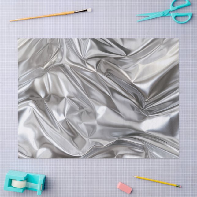 Papel De Seda Padrão de Ruga de Folha (Arte )
