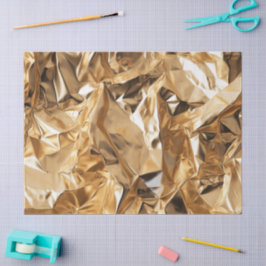 Papel De Seda Padrão de Ruga de Folha de Metal