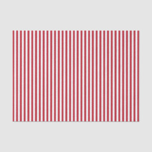 Papel De Seda Padrão de Stripes brancas - Fundo vermelho persona