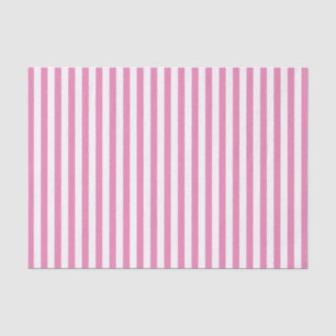 Papel De Seda Padrão de Stripes Simples, Rosa/Geométrico Branco