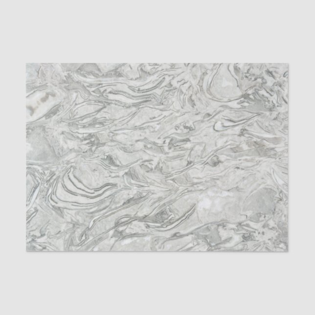 Papel De Seda padrão de superfície da maré cinza (Frente )