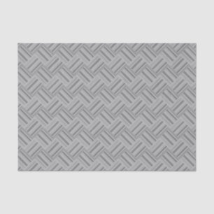 Papel De Seda padrão de tecelagem diagonal das faixas de cinza