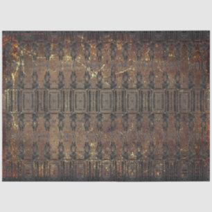 Papel De Seda Padrão de Textura Preto Marrom Antigo Vintage