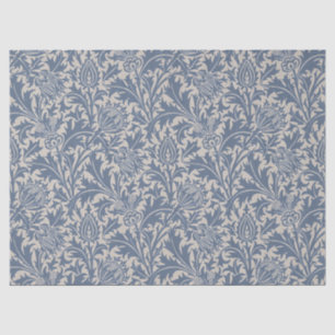 Papel De Seda Padrão de Tília Azul de William Morris