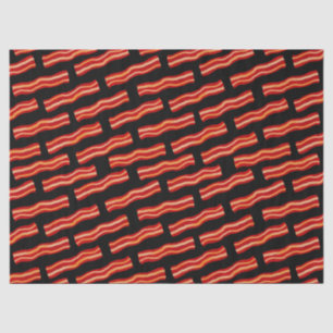 Papel De Seda Padrão de tiras de bacon desagradável