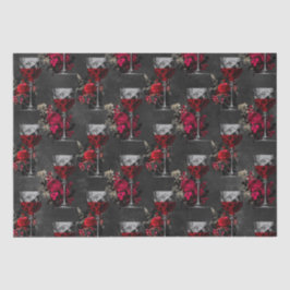 Papel De Seda Padrão de Vampiro