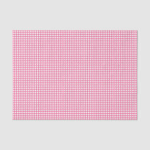 Papel De Seda Padrão de Verificação de Gingham Colorido Berry Pi