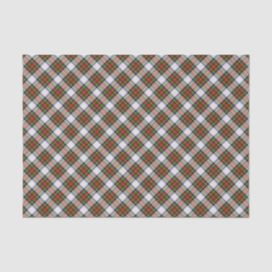 Papel De Seda Padrão de Xadrez do Clã Tartan de Stewart Dress Re