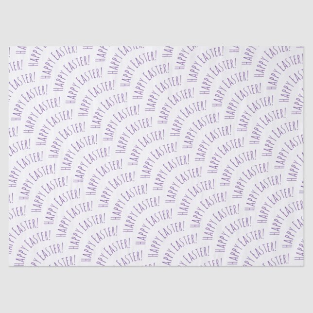 Papel De Seda Padrão do felz pascoa (Frente )