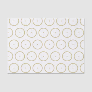 Papel De Seda Padrão do Sol Dourado