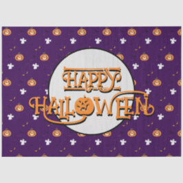 Papel De Seda Padrão e mensagem de Halloween