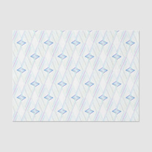 Papel De Seda Padrão Elegante De Abstrato De Diamante Branco E A