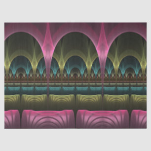 Papel De Seda Padrão especial de fantasia Abstrato - Fractal col