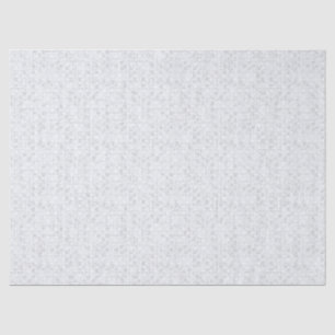 Papel De Seda Padrão Floral Geométrico Cinza Claro