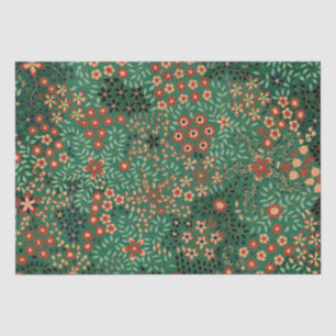 Papel De Seda Padrão floral japonês bonito vintage