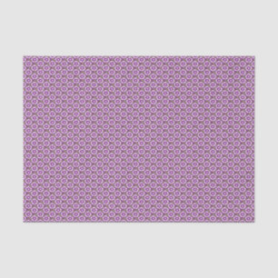 Papel De Seda Padrão floral roxo de Vintage Dianthus Barbatus