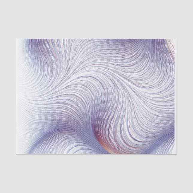 Papel De Seda Padrão Geométrico Abstrato (Frente )