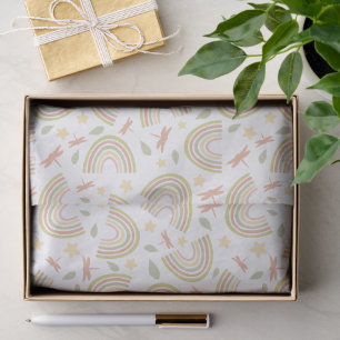 Papel De Seda Padrão Geométrico Arco Boho