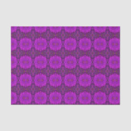 Papel De Seda Padrão Groovy Abstrato Magenta e Preto