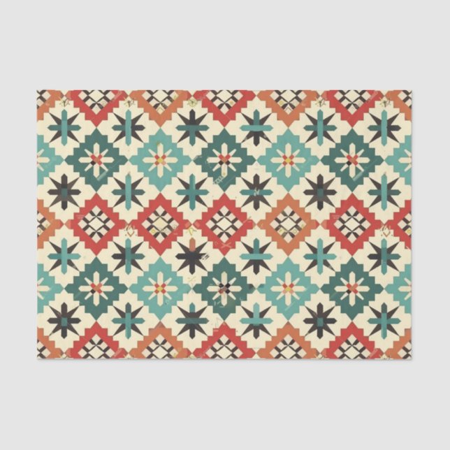 Papel De Seda Padrão legal de amantes ocidentais (Frente )