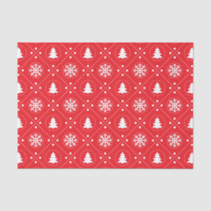 Papel De Seda Padrão legal de Neve Branca Flocos de Neve de Nat