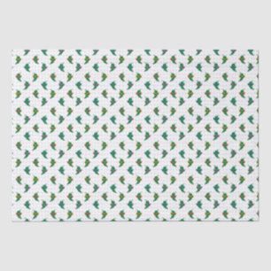 Papel De Seda Padrão legal do Chile Verde