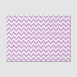 Papel De Seda Padrão Lilac ZigZag / Chevron