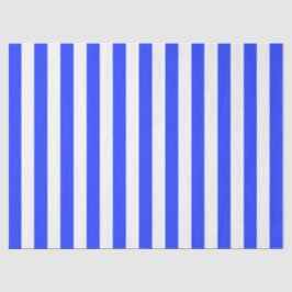 Papel De Seda Padrão Listrado Azul Real Brilhante Elegante