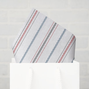Papel De Seda Padrão listrado elegante.
