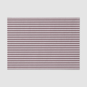Papel De Seda Padrão Listrado Estreito de Burgundy Queimado e Br