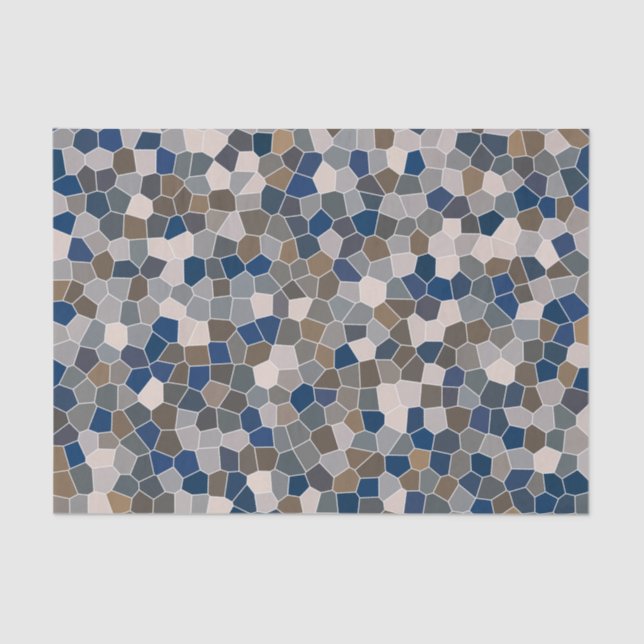 Papel De Seda Padrão Moderno da Tendência legal (Frente )