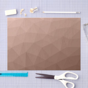 Papel De Seda Padrão moderno de malha geométrica Marrom Mocha