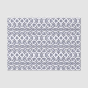 Papel De Seda Padrão Oriental Marinho Azul Asanoha Japão