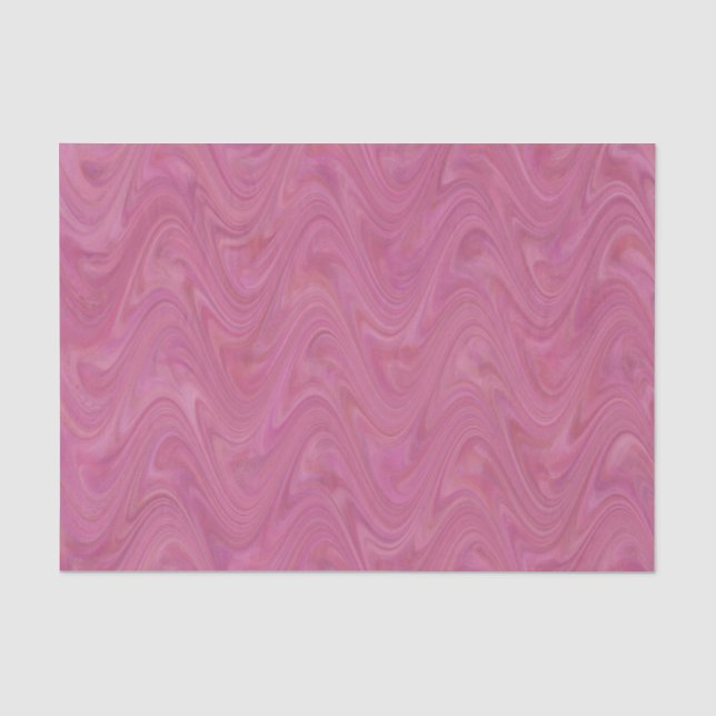 Papel De Seda Padrão Rosa Mármore (Frente )