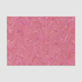Papel De Seda Padrão Rosa Mármore