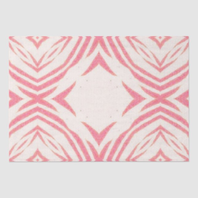 Papel De Seda Padrão rosa sem costura (Frente )