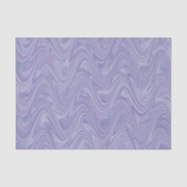 Papel De Seda Padrão Roxo de Mármore (Frente )