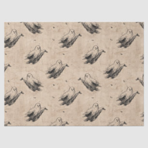 Papel De Seda Padrão Rustic Vintage Ghost (2)