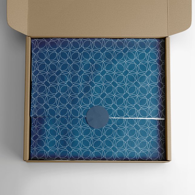 Papel De Seda Padrão Simples Moderno (Criador carregado)